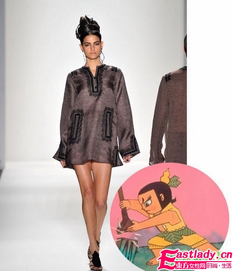 爆笑 酷似卡通的T臺發(fā)型