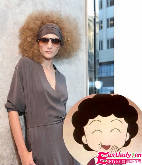 爆笑 酷似卡通的T臺(tái)發(fā)型