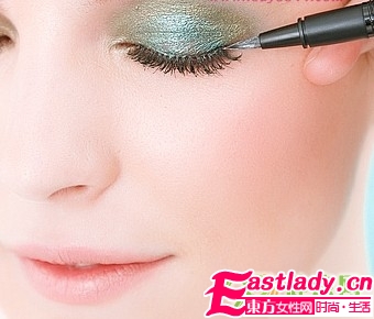 夏日清新海洋女神妝容