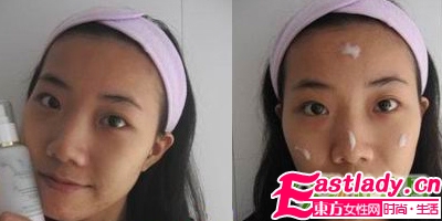 真人示范 韓MM裸妝步驟