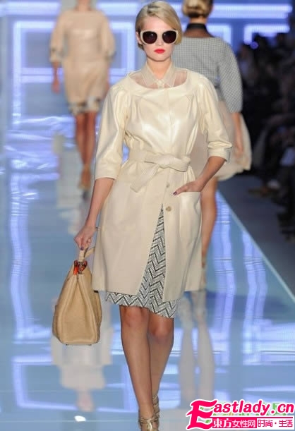 時裝周上的烈焰紅唇