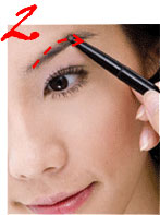 自信的眉型怎么畫