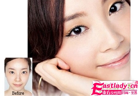 眼角下垂怎么化眼妝