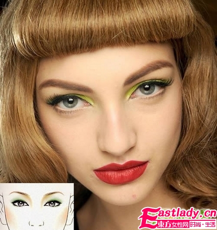 必看的眼影混搭色 最燦爛的眼妝