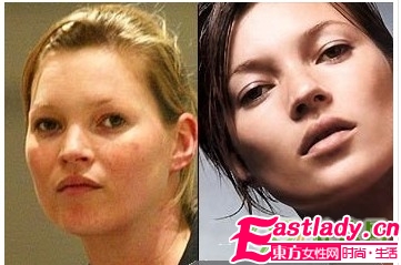 歐美女星神奇化妝術(shù) 堪比微整形