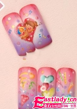 美甲刮起 韓風(fēng) 帶你走新潮韓國(guó)美甲