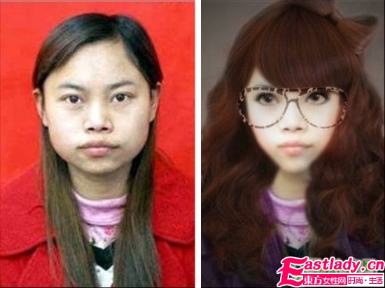 驚 大叔化妝瞬間變妙齡女