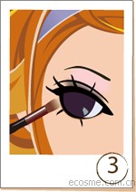 秋冬迷人小煙熏怎么畫(huà)