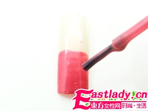 公主彩甲美甲步驟