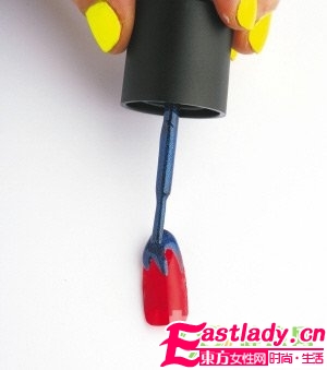 教你DIY夏日絢麗花色指甲