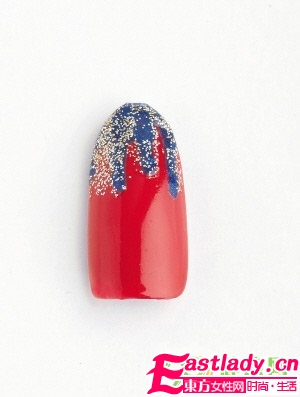 教你DIY夏日絢麗花色指甲
