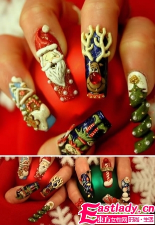 美甲創(chuàng)意 各式各樣的指甲貼