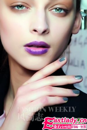 2011秋冬唇妝潮流 果色唇
