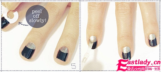 10.1出游DIY一款浪漫藍月亮美甲吧