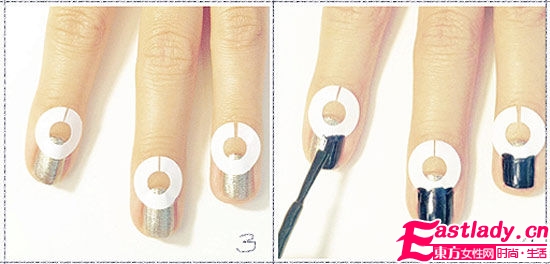 10.1出游DIY一款浪漫藍月亮美甲吧