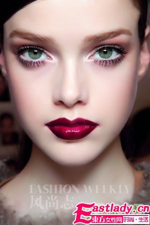 2011秋冬唇妝潮流 果色唇