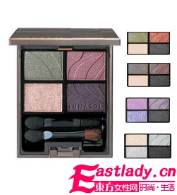 打造日系棕色系眼妝+蓬松大波浪