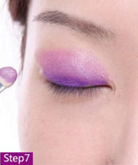 初秋浪漫紫色妝 守候久違的愛(ài)情