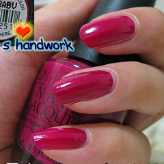 熱情奔放性感 大紅美甲DIY