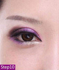 初秋浪漫紫色妝 守候久違的愛(ài)情