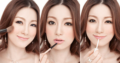 初秋蜜桃美妝 讓你肌膚看上去百里透紅