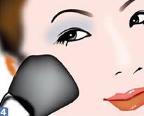 如何化妝成一個大眼睛小嘴巴尖下巴的美女