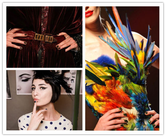 2011秋冬高級定制秀場美甲集合