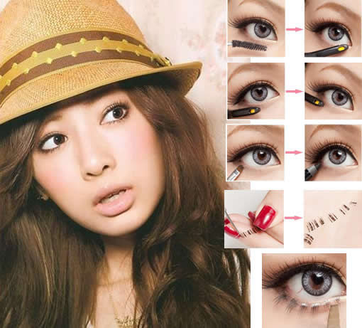 十步眼妝畫法讓自己更顯萌感
