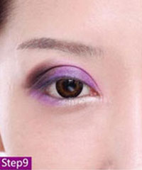 初秋浪漫紫色妝 守候久違的愛(ài)情