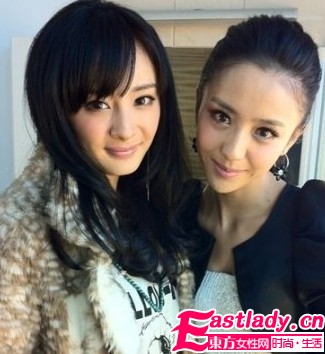 《宮鎖心玉》楊冪佟麗婭美妝照