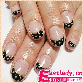 不敗的經(jīng)典 美甲也有圓點控