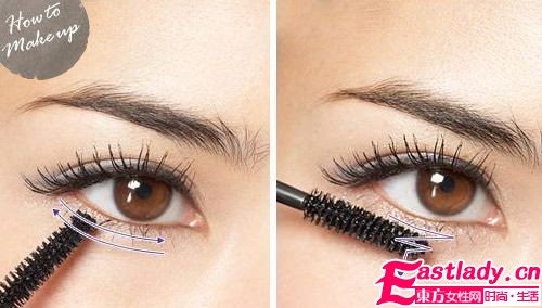 刷睫毛玩心機(jī) 7步小眼變大眼
