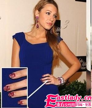 獨(dú)特美甲齊登場 明星也是美甲控