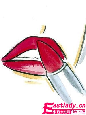 笑顏如花 復(fù)古紅唇妝驚艷派對季