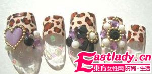 魅惑Queen 時尚豹紋閃爍[指]尖