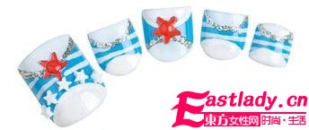 異域風情PK海藍風 7款跳躍風情美甲