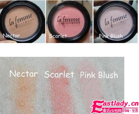 營造完美膚色 10款臺灣妹最愛腮紅