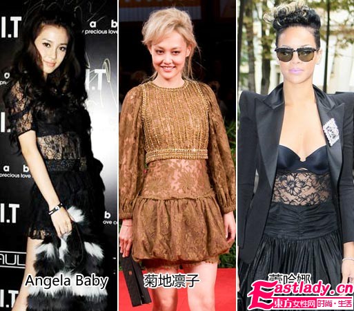 誘惑 春 潮 李宇春掀[蕾絲邊]風