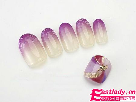 極致唯美 9款水晶清涼美甲