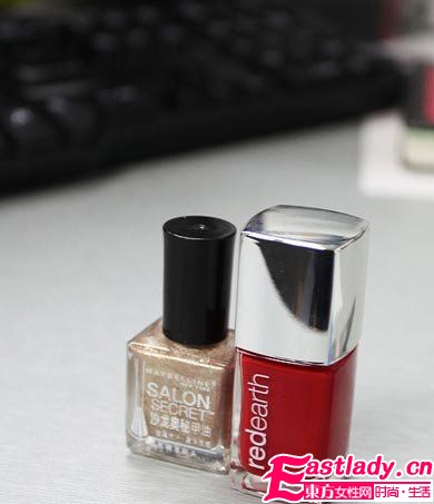 半月形美甲DIY 簡約混搭大牌范