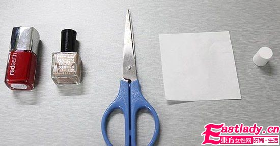 半月形美甲DIY 簡約混搭大牌范