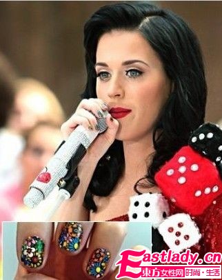 美甲小心思 好萊塢女星派對范美甲