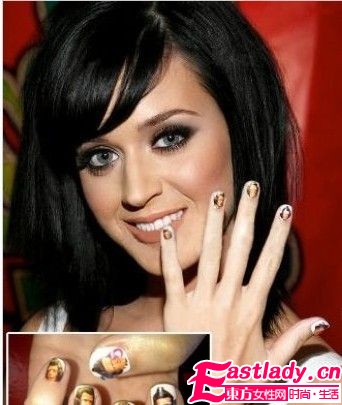 美甲小心思 好萊塢女星派對范美甲