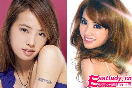 趙薇范冰冰 淡妝慘變路人甲(組圖)