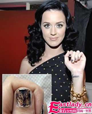 美甲小心思 好萊塢女星派對(duì)范美甲