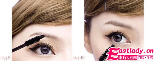 學(xué)畫(huà)媚人貓眼妝 寒冬成為眾人焦點(diǎn)