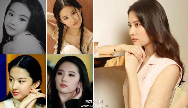 劉亦菲被爆整容 被黑還是整容有圖有真相