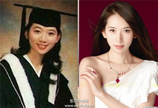 女星畢業(yè)照對比 有沒有整容一看便知