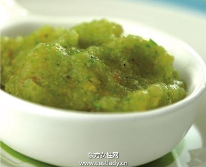 自制西洋菜蘋果美白面膜