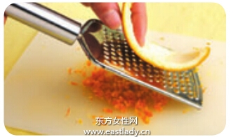自制清新橙皮面膜